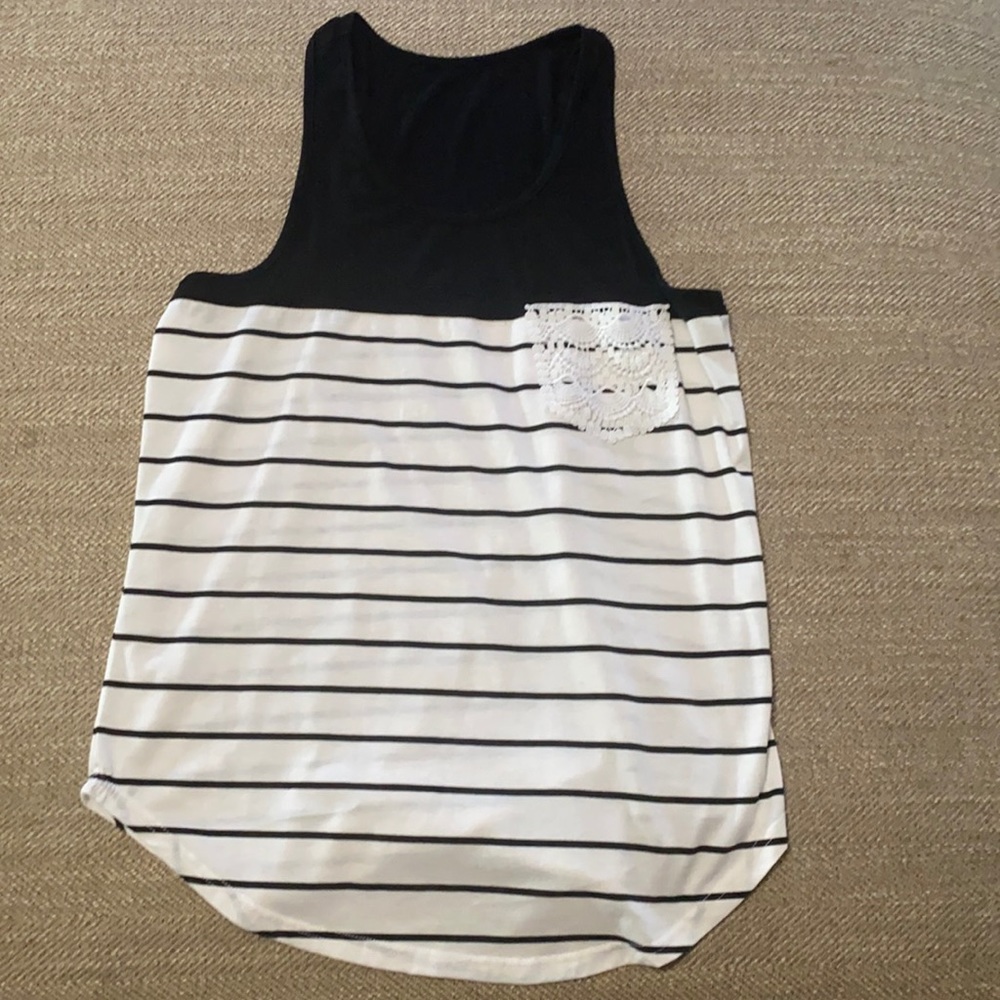 Striped tank top